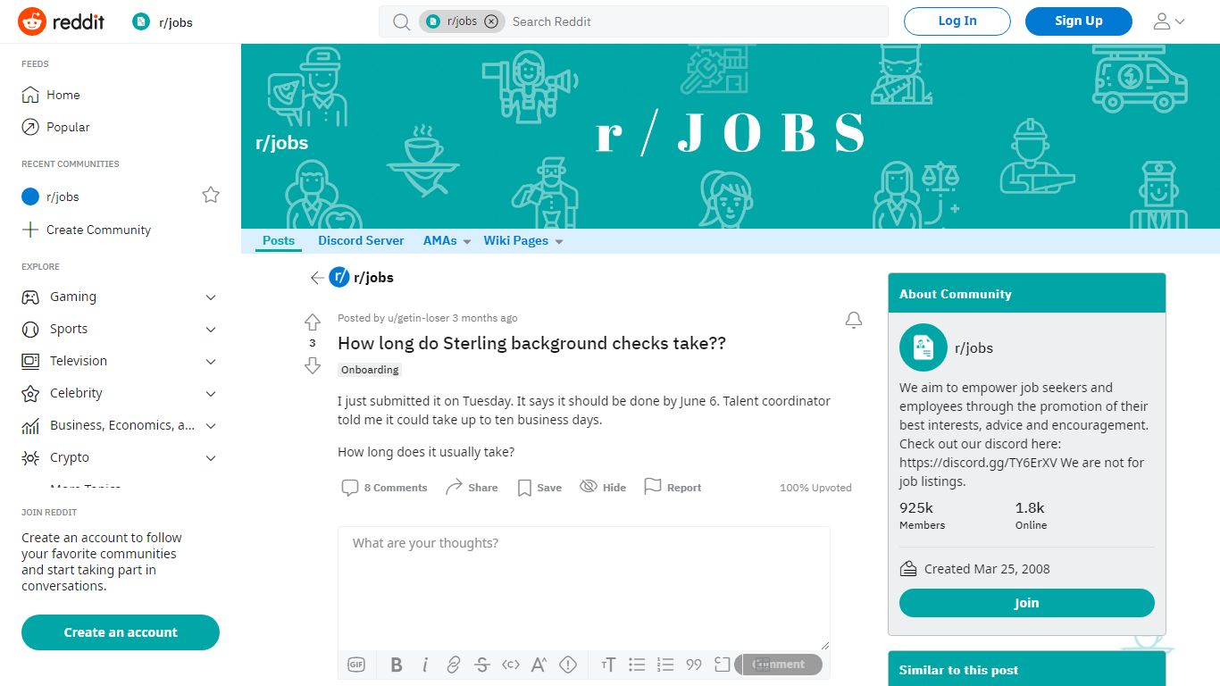 How long do Sterling background checks take?? : jobs - Reddit